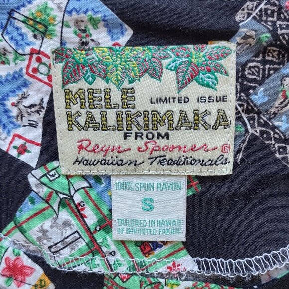 Reyn Spooner Aloha Hawaiian Shirt Dress Short Sleeve Limited Edition Small - Picture 4 of 10